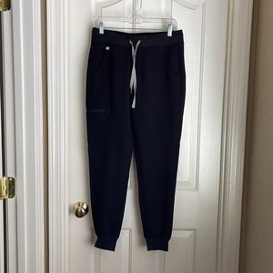 Figs Black Zamora Jogger Scrub Pants